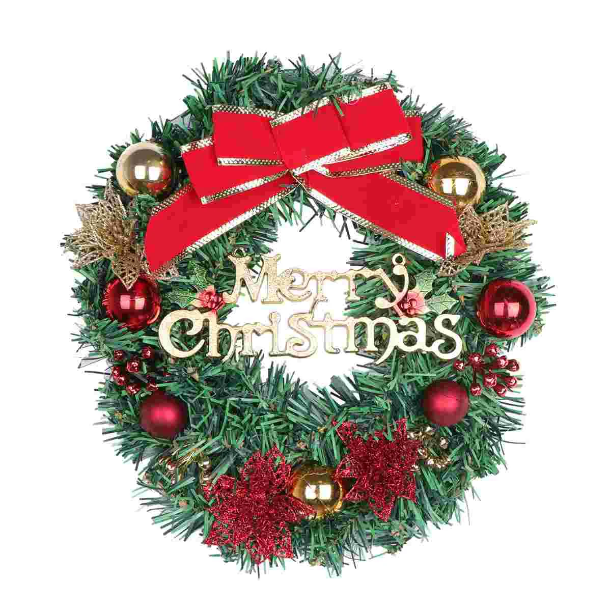 Rattan Hoop Xmas Ball Garland Christmas Wreath Door Hanging Decoration Decorations
Rattan Hoop Xmas Ball Garland Christmas Wreath Door Hanging Decoration Decorations