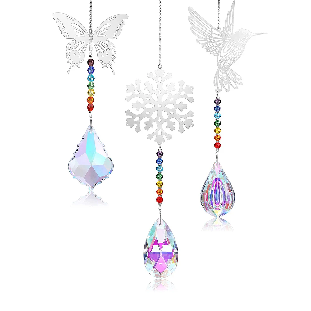 1PC K9 Crystal Wind Chimes Hanging Crystal Glass Clear Color Wind Chime For Loft Corridor Garden Decoration
1PC K9 Crystal Wind Chimes Hanging Crystal Glass Clear Color Wind Chime For Loft Corridor Garden Decoration