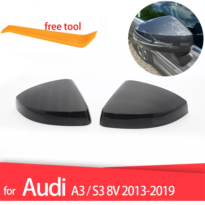 Side Wing Mirror Cap Covers for Audi A3 S3 8V RS3 2013 2014 2015 2016 2018 2017 2019 Replace Carbon Fiber Look Black
Side Wing Mirror Cap Covers for Audi A3 S3 8V RS3 2013 2014 2015 2016 2018 2017 2019 Replace Carbon Fiber Look Black