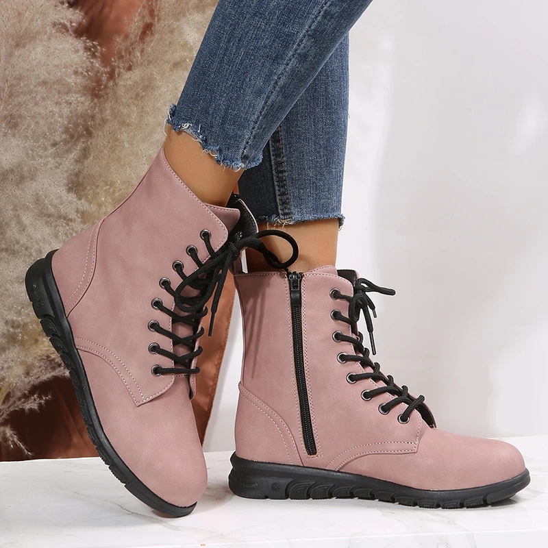 2022 Autumn Fashion New British Style short Boots Motorcycle Boots Side Zip Single Boots Short Boots Thick Soled Short Boots
2022 Autumn Fashion New British Style short Boots Motorcycle Boots Side Zip Single Boots Short Boots Thick Soled Short Boots
