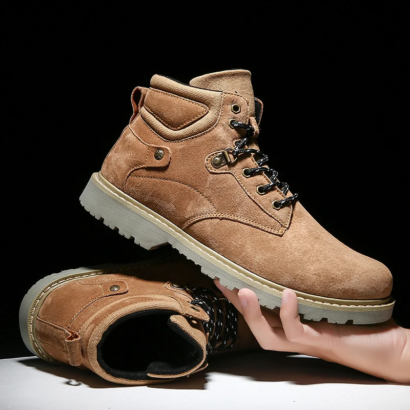 Retro Leather Rubber Sole Men's Boots 2022 Summer New Men's Casual Shoes Comfortable Non-slip Wear-resistant Outsole Men's Shoes
Retro Leather Rubber Sole Men's Boots 2022 Summer New Men's Casual Shoes Comfortable Non-slip Wear-resistant Outsole Men's Shoes