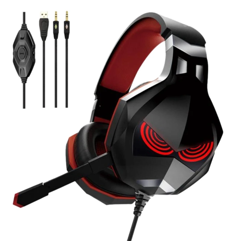 Gaming Headset Headphones for Ps4 Ps5 One Controller Noise Isolating over Ear Headphones with Mic Led Light
Gaming Headset Headphones for Ps4 Ps5 One Controller Noise Isolating over Ear Headphones with Mic Led Light
