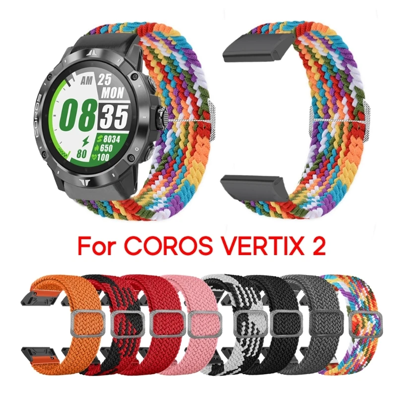 Регулируемый прочный ремешок унисекс для смарт-часов Coros Vertix 2, модный браслет
Регулируемый прочный ремешок унисекс для смарт-часов Coros Vertix 2, модный браслет