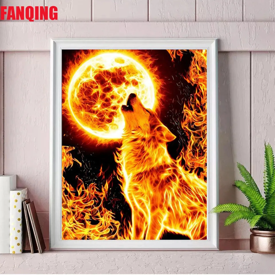 Алмазная 5D картина «волк и Луна» с изображением огненных животных, вышивка крестиком, полная вышивка, стразы, домашний декор, настенное иску...
Алмазная 5D картина «волк и Луна» с изображением огненных животных, вышивка крестиком, полная вышивка, стразы, домашний декор, настенное иску...