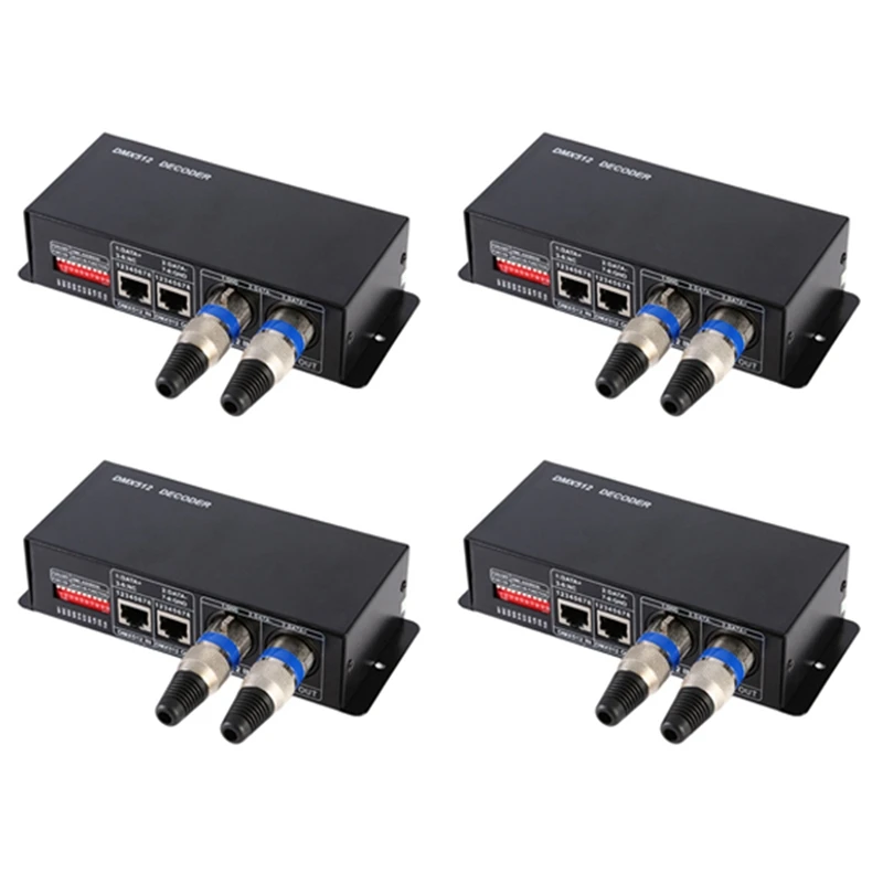 4X 3CH DC12-24V RGBW DMX 512 Decoder светодиодный Controller RGB светодиодный DMX512 Decoder, DMX512-3CH
4X 3CH DC12-24V RGBW DMX 512 Decoder светодиодный Controller RGB светодиодный DMX512 Decoder, DMX512-3CH