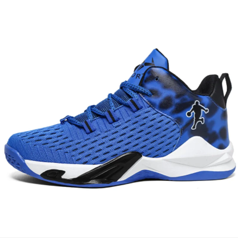New Unisex Basketball Shoes Men High Top Sports Air Mesh Athletic Male Boots Women Comfortable Breathable Sneakers
New Unisex Basketball Shoes Men High Top Sports Air Mesh Athletic Male Boots Women Comfortable Breathable Sneakers
