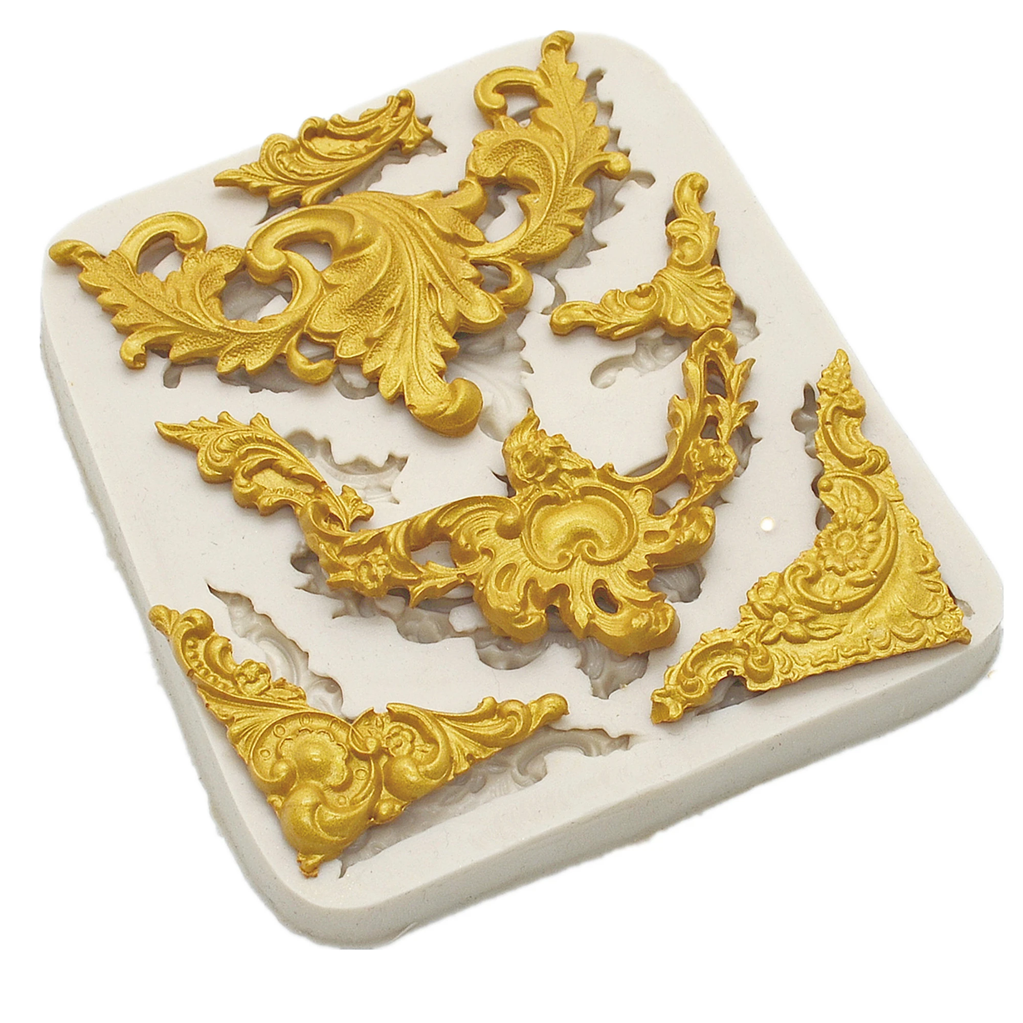 Baroque Lace Silicone Molds Fondant Cake Moulds Chocolate Christmas Lace Cake Decorating Tools Kitchen Accessories Bakeware
Baroque Lace Silicone Molds Fondant Cake Moulds Chocolate Christmas Lace Cake Decorating Tools Kitchen Accessories Bakeware