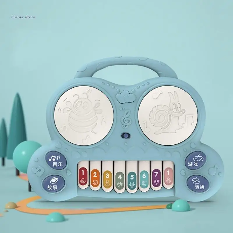 Piano Music Game Electronic Organ Childrens Instrument 8 Keys Portable Baby Gift Cartoon Pattern Early Educational Toy
Piano Music Game Electronic Organ Childrens Instrument 8 Keys Portable Baby Gift Cartoon Pattern Early Educational Toy