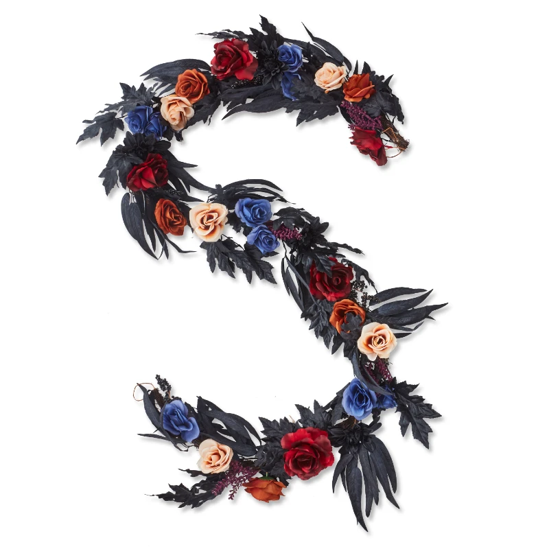 to Celebrate Halloween Spooky Roses and Harvest Leaves Garland, 9 Feet, Rose Wreaths Leis Eucalyptus garland Hawaiian accessorie
to Celebrate Halloween Spooky Roses and Harvest Leaves Garland, 9 Feet, Rose Wreaths Leis Eucalyptus garland Hawaiian accessorie