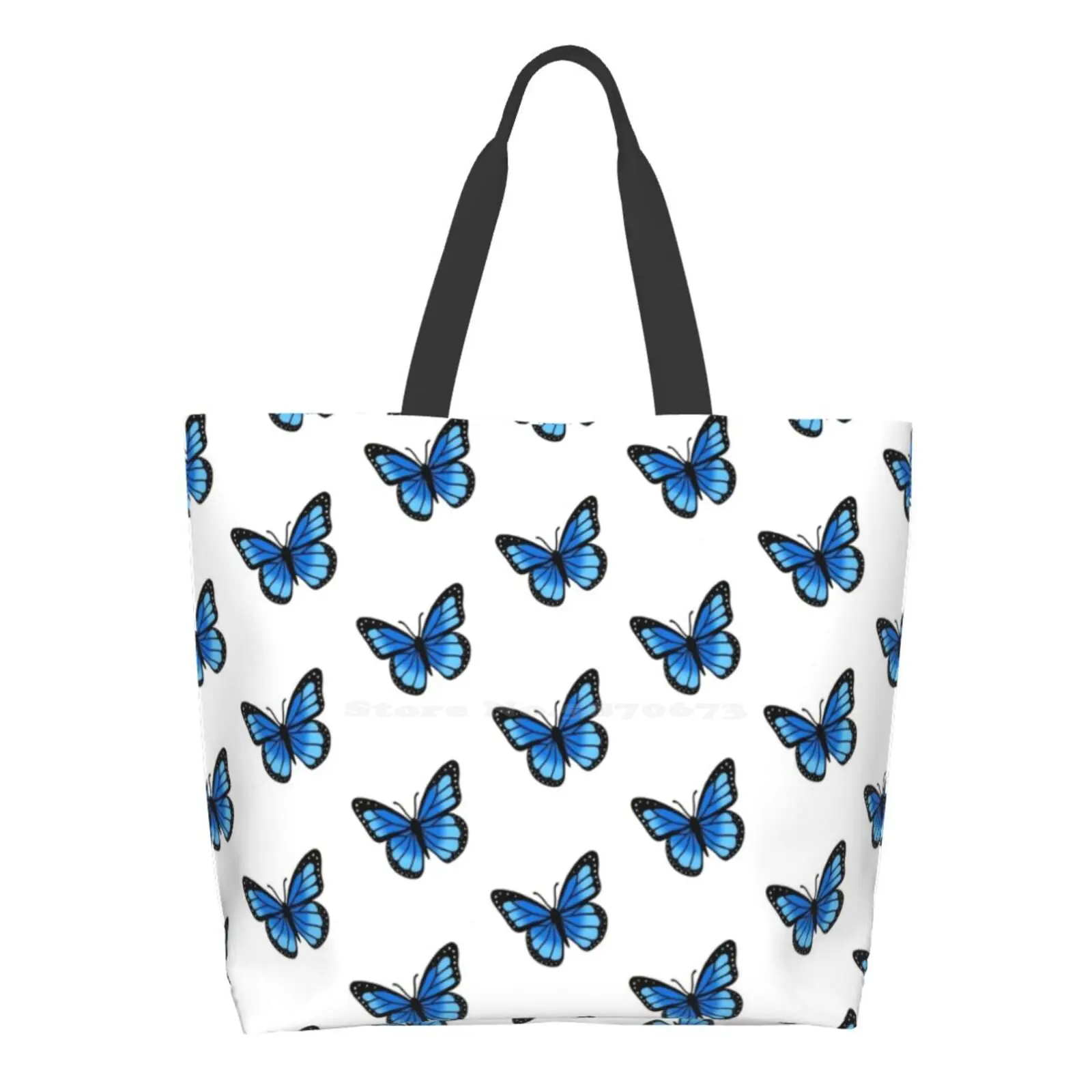 Blue Large Size Reusable Foldable Shopping Bag Pastel Pretty Beautiful Bug Insect Cartoon Aesthetic Basic Cute Monarch Girly
Blue Large Size Reusable Foldable Shopping Bag Pastel Pretty Beautiful Bug Insect Cartoon Aesthetic Basic Cute Monarch Girly