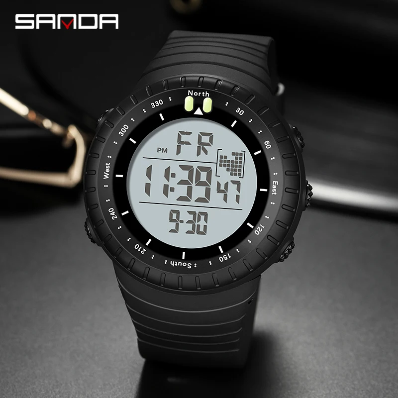 Brand SANDA 2023 New Men Watches Outdoor Sport Military Digital Watch 50M Waterproof Wristwatch for Men Clock Relogio Masculino
Brand SANDA 2023 New Men Watches Outdoor Sport Military Digital Watch 50M Waterproof Wristwatch for Men Clock Relogio Masculino
