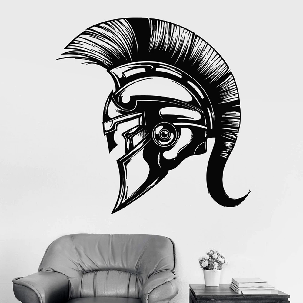 Spartan Ancient Greek Warrior Shield Spear Vinyl Wall Decal Home Living Room Bedroom SPartan Helmet Sticker Mural Decor SY11
Spartan Ancient Greek Warrior Shield Spear Vinyl Wall Decal Home Living Room Bedroom SPartan Helmet Sticker Mural Decor SY11