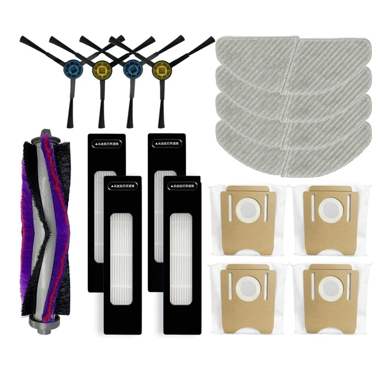 For Midea S8 / S8+ Plus Robot Vacuum Cleaner Replacement Spare Parts Hepa Filter Mop Cloth Dust Bag
For Midea S8 / S8+ Plus Robot Vacuum Cleaner Replacement Spare Parts Hepa Filter Mop Cloth Dust Bag