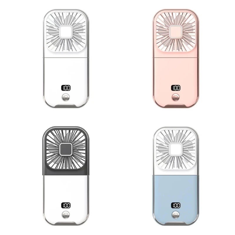 2023 New Outdoor Indoor Portable USB Charging 4 Speeds Rechargeable Fan Student Handheld- Desktop Digital Display Electric Fan
2023 New Outdoor Indoor Portable USB Charging 4 Speeds Rechargeable Fan Student Handheld- Desktop Digital Display Electric Fan