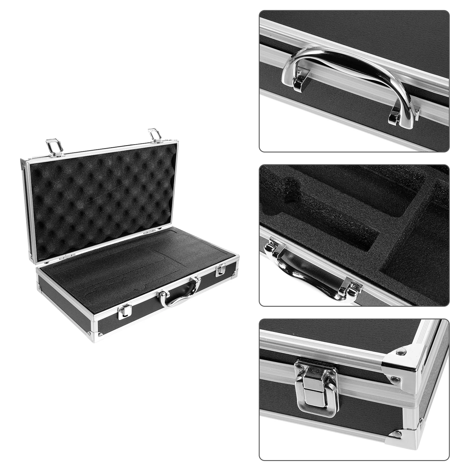 Multi-use Premium Mic Case Mic Storage Box Mic Pack Microphone Carrier for Outdoor
Multi-use Premium Mic Case Mic Storage Box Mic Pack Microphone Carrier for Outdoor
