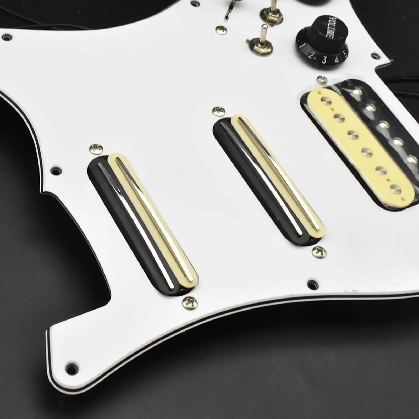 Электрическая Гитара Pickguard Pickup практичные замены прочный аксессуар с разъемом
Электрическая Гитара Pickguard Pickup практичные замены прочный аксессуар с разъемом