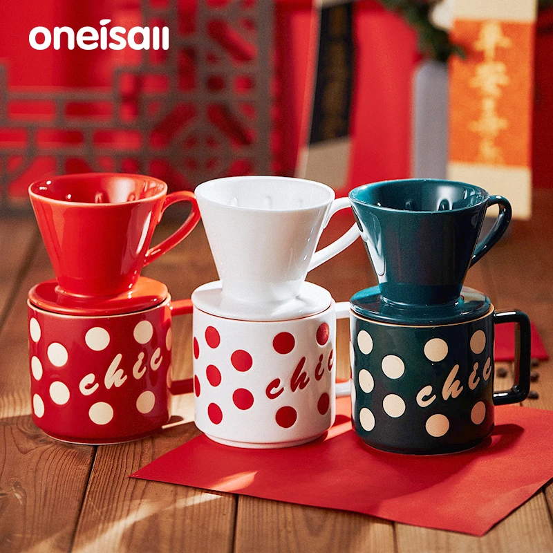 ONEISALL Ceramic Coffee Maker Set Coffee Dripper Colorful Coffee Pot With Filter High Quality Hand Brewing Coffee Utensils
ONEISALL Ceramic Coffee Maker Set Coffee Dripper Colorful Coffee Pot With Filter High Quality Hand Brewing Coffee Utensils