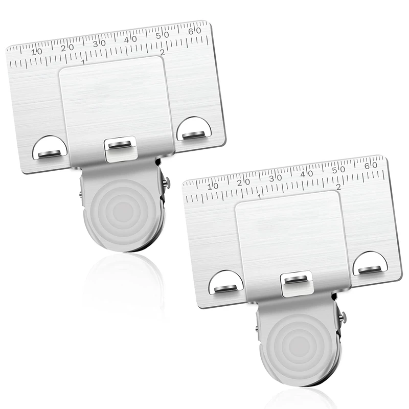 Measuring Tape Clip Tool For Corners Clamp Holder Precision Measuring Tools (2 Pcs)
Measuring Tape Clip Tool For Corners Clamp Holder Precision Measuring Tools (2 Pcs)