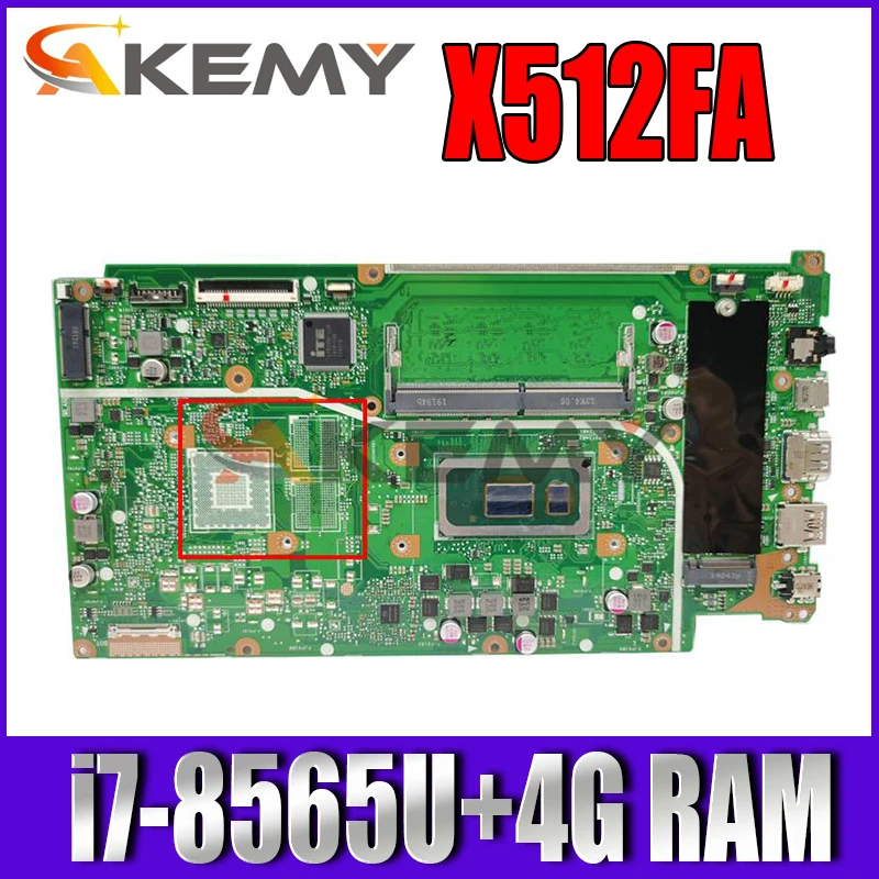Akemy для ASUS VivoBook 15 X512FA X512FF X512FL X512FB X512F F512FA A512F Laotop материнская плата X512FA материнская плата W/ i7-8565U + 4G RAM
Akemy для ASUS VivoBook 15 X512FA X512FF X512FL X512FB X512F F512FA A512F Laotop материнская плата X512FA материнская плата W/ i7-8565U + 4G RAM