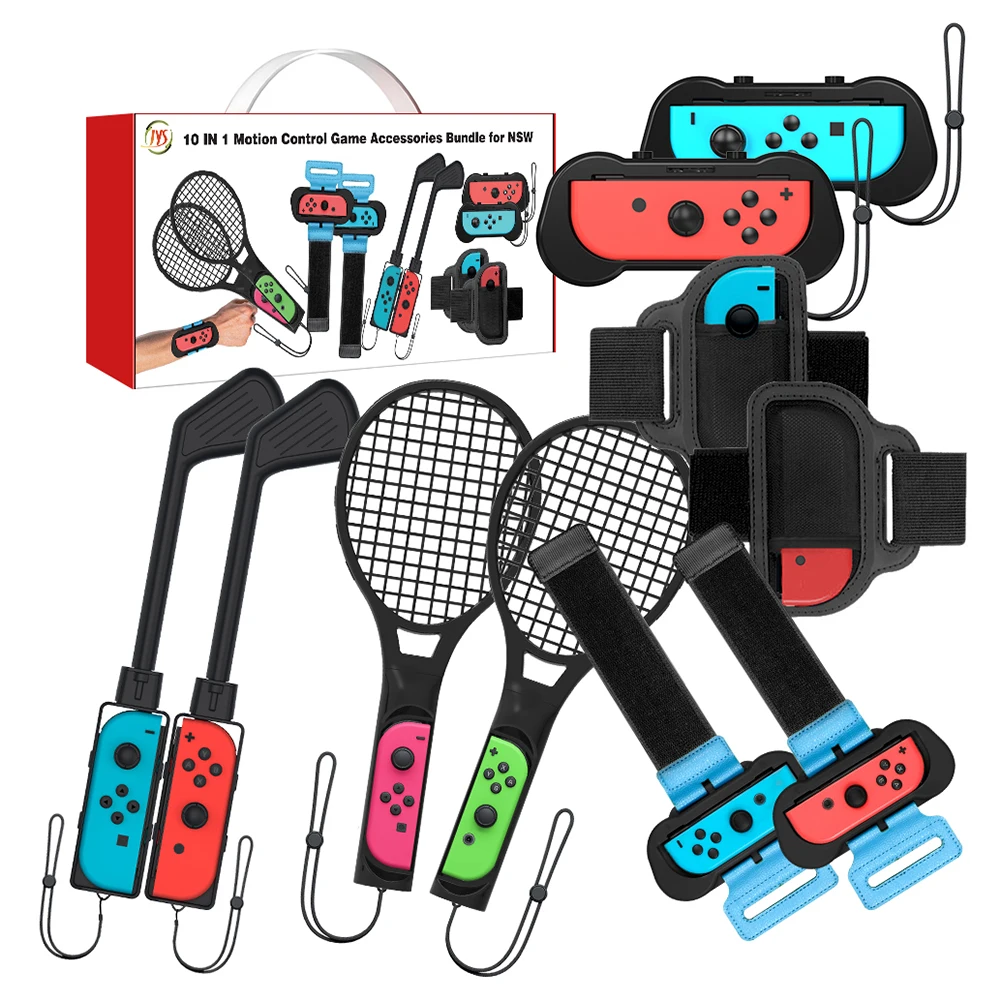 10 in 1 Dancing Wristband Set Gamepads Controllers Game Console Accessories for NS Switch Golf Club Dancing Wristband Set
10 in 1 Dancing Wristband Set Gamepads Controllers Game Console Accessories for NS Switch Golf Club Dancing Wristband Set