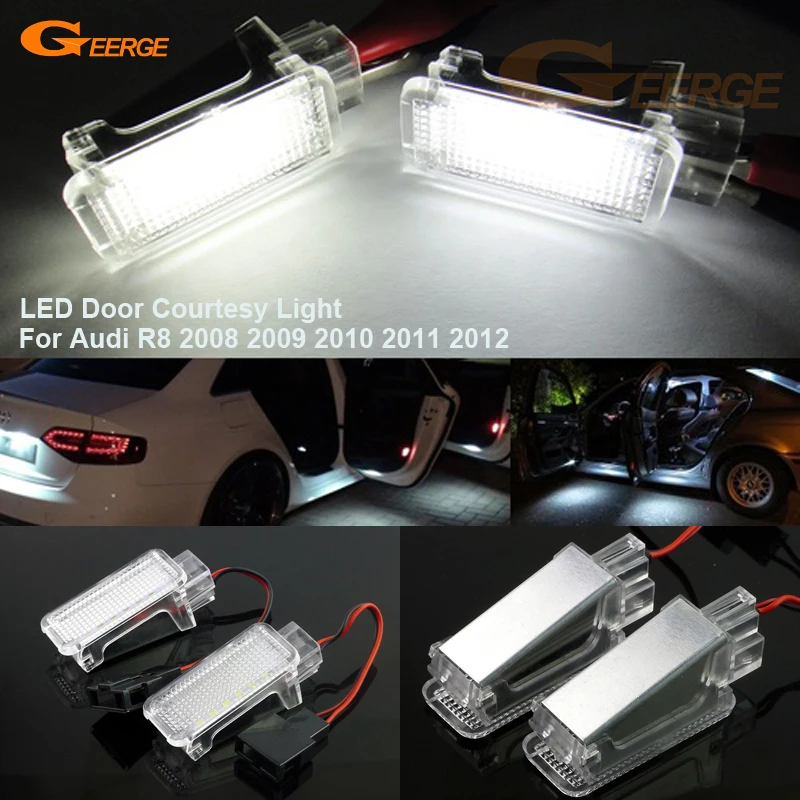 For Audi R8 2008 2009 2010 2011 2012 Excellent Ultra bright Smd LED Courtesy Door Light Bulb No OBC error car Accessories
For Audi R8 2008 2009 2010 2011 2012 Excellent Ultra bright Smd LED Courtesy Door Light Bulb No OBC error car Accessories