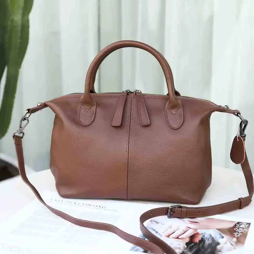 Motingsome New In Handbag for Women Genuine Leather Luxury Soft Leather Designer Bag Retro Tote Ladies Bags with Free Shipping
Motingsome New In Handbag for Women Genuine Leather Luxury Soft Leather Designer Bag Retro Tote Ladies Bags with Free Shipping