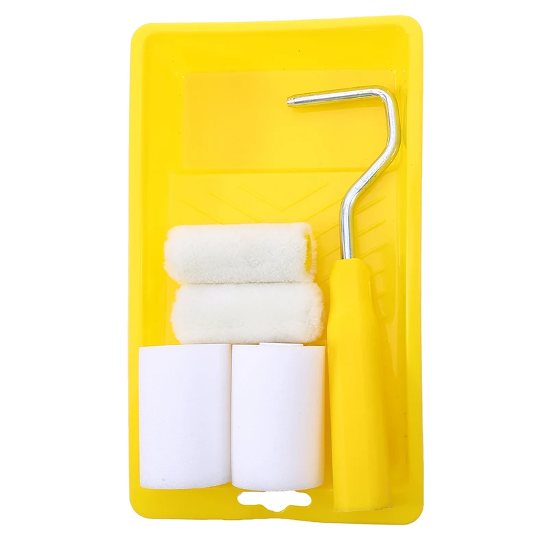6Pcs Mini Foam Paint Roller Painting Decorating Kit 2 Inch Small Paint Roller Tray Set for Wall Painting Repair Brush
6Pcs Mini Foam Paint Roller Painting Decorating Kit 2 Inch Small Paint Roller Tray Set for Wall Painting Repair Brush