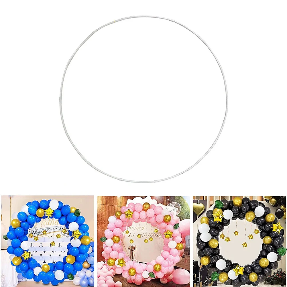 Circle Wedding Arch Decorate Balloon Stand Frame Balloons White Plastic Ring Kit
Circle Wedding Arch Decorate Balloon Stand Frame Balloons White Plastic Ring Kit