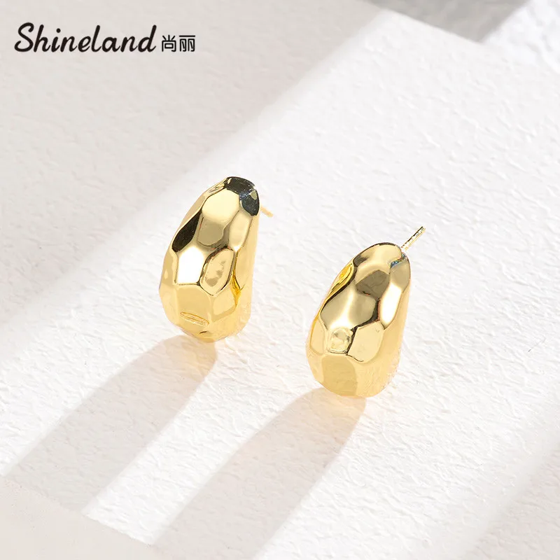 Shineland New Fashion Metal Irregular Geometric Stud Earrings For Women Girl Party Statement Punk Jewelry Gift Wholesale 2023
Shineland New Fashion Metal Irregular Geometric Stud Earrings For Women Girl Party Statement Punk Jewelry Gift Wholesale 2023
