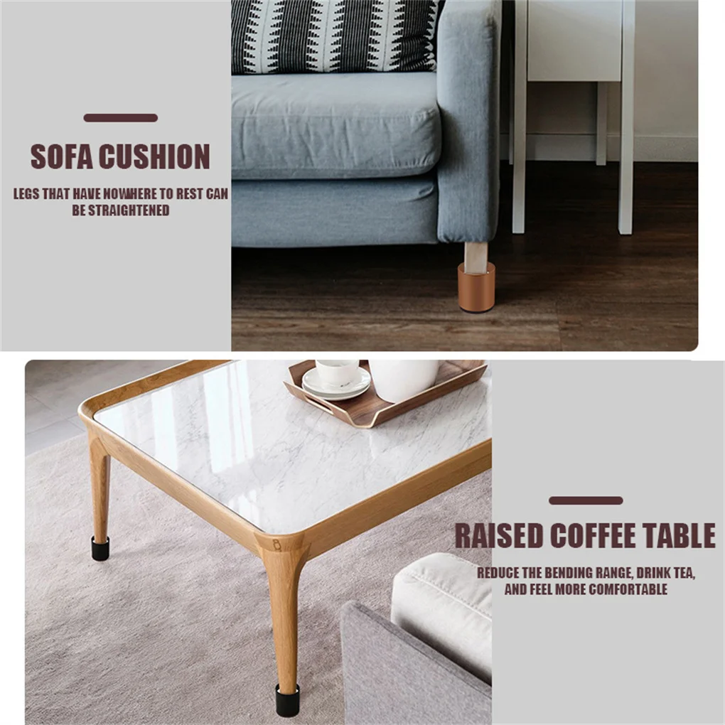 4 Pieces Round Table Leg Risers Chair Foot Lifter Bedframe Blocks Household Living Room Furniture Accessories Black
4 Pieces Round Table Leg Risers Chair Foot Lifter Bedframe Blocks Household Living Room Furniture Accessories Black