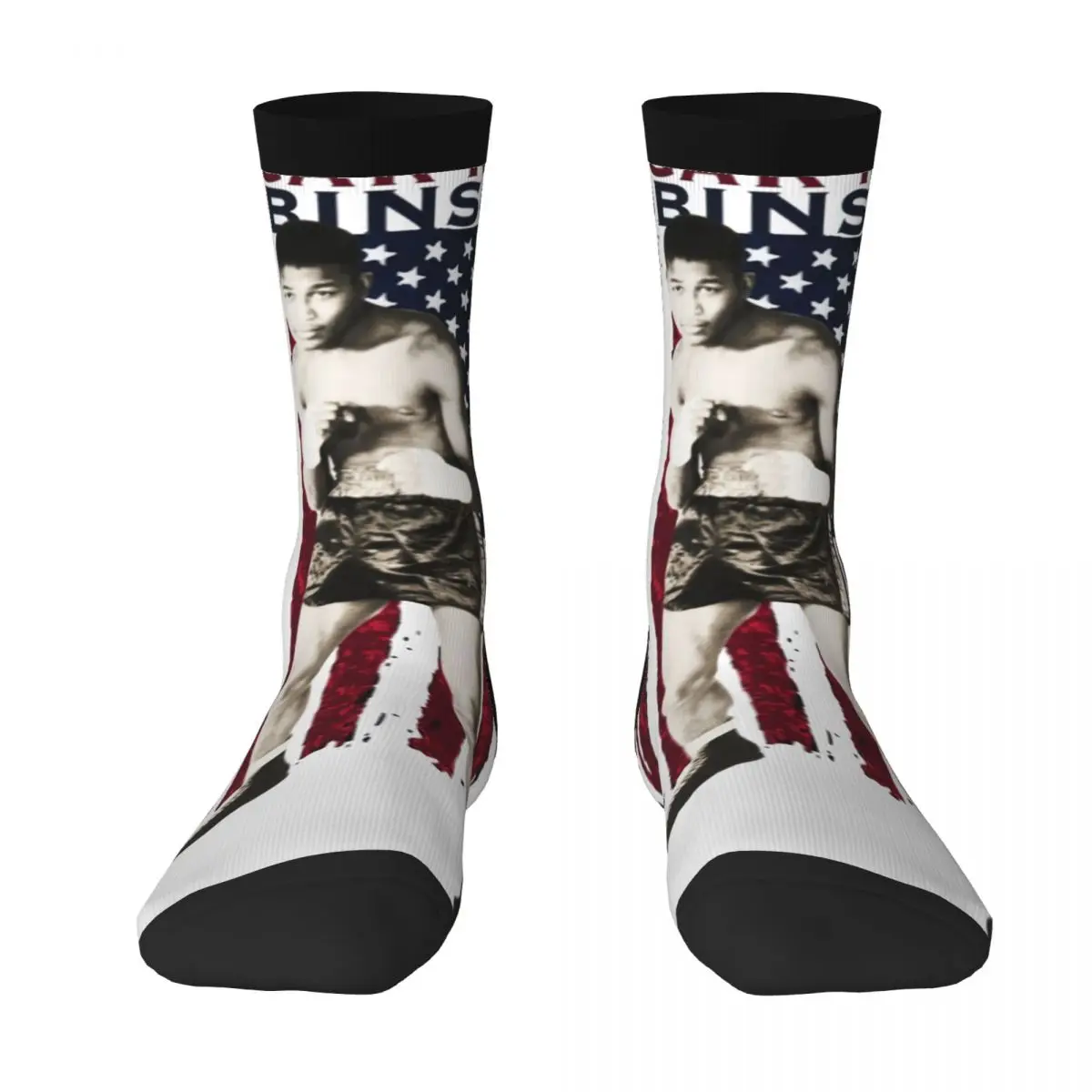 

US USA Sugars And Rays And Robinsons America Color contrast socks Infantry pack Elastic Stockings Casual Graphic Adult Socks