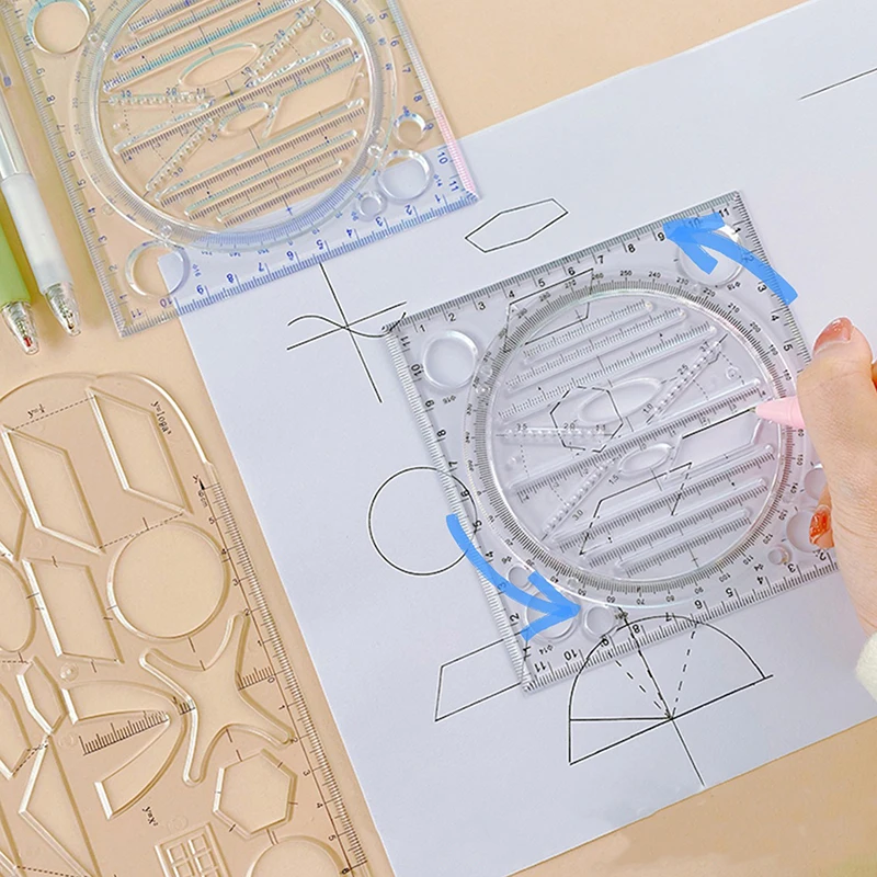 Ellipse Springhall Angle Geometric Drawing Template Circle Maker Drawing Ruler Multifunctional Drawing Ruler
Ellipse Springhall Angle Geometric Drawing Template Circle Maker Drawing Ruler Multifunctional Drawing Ruler