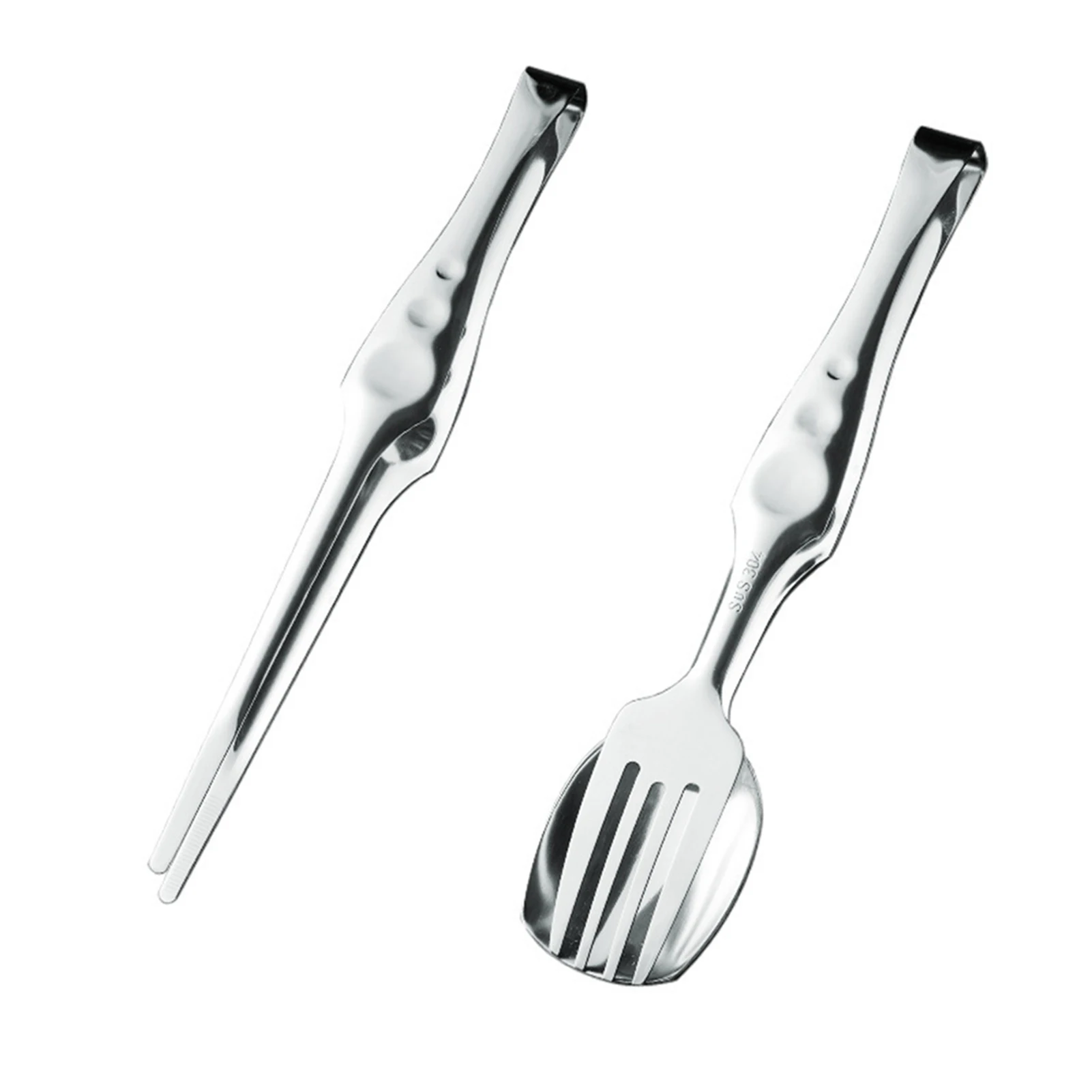 Food Tongs Stainless Steel Multi-Purpose Non-Slip Handle Kitchen Tongs Heat-Resistant Serving Tongs Metal Grilling Tong
Food Tongs Stainless Steel Multi-Purpose Non-Slip Handle Kitchen Tongs Heat-Resistant Serving Tongs Metal Grilling Tong