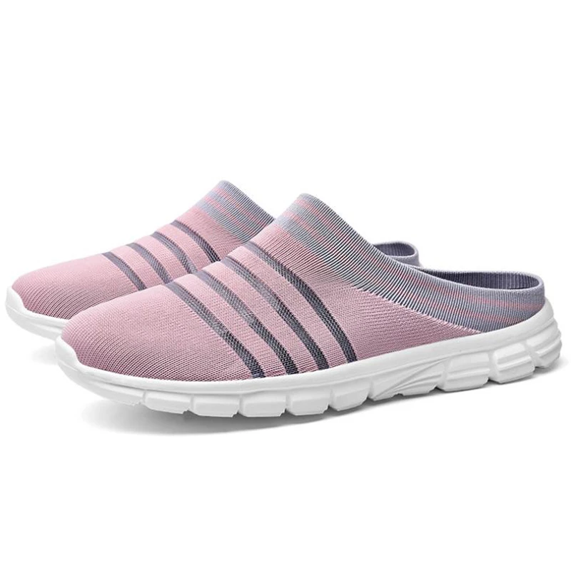 Loafers Men Fashion Comfortable Walking Shoes Breathable Fish Silk Men's Women's Half Slippers Lightweight Indoor Home Shoes
Loafers Men Fashion Comfortable Walking Shoes Breathable Fish Silk Men's Women's Half Slippers Lightweight Indoor Home Shoes