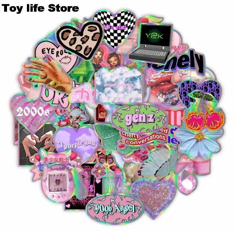 10/30/50PCS Vintage Laser Leopard Love Stickers Aesthetic Y2k Motorcycle Travel Luggage Guitar Skateboard 2000s Sticker Decal
10/30/50PCS Vintage Laser Leopard Love Stickers Aesthetic Y2k Motorcycle Travel Luggage Guitar Skateboard 2000s Sticker Decal