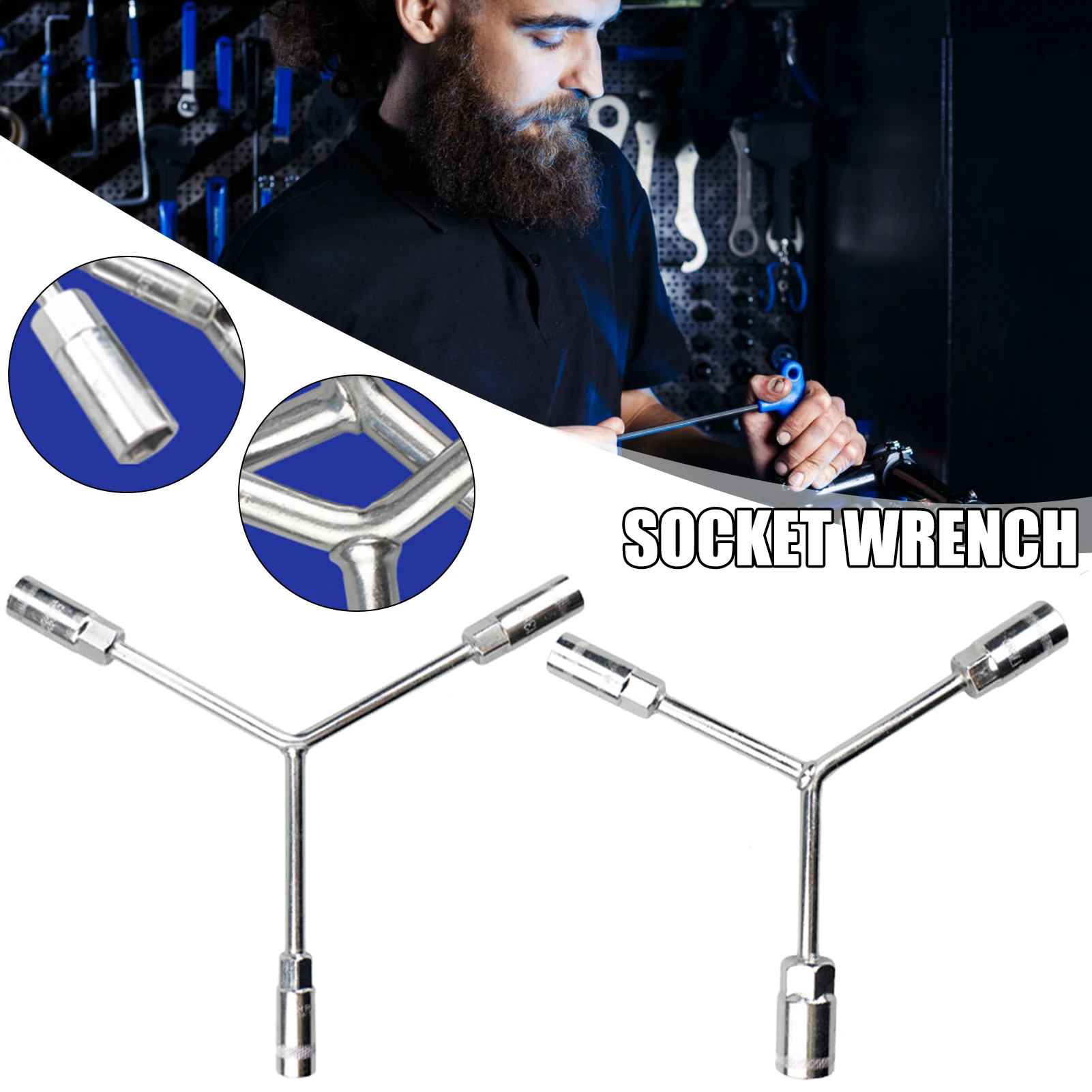 Y-образный ключ, велосипедный гаечный ключ, торцевой ключ для обслуживания велосипеда, ручные инструменты для транспортировки на открытом в...
Y-образный ключ, велосипедный гаечный ключ, торцевой ключ для обслуживания велосипеда, ручные инструменты для транспортировки на открытом в...