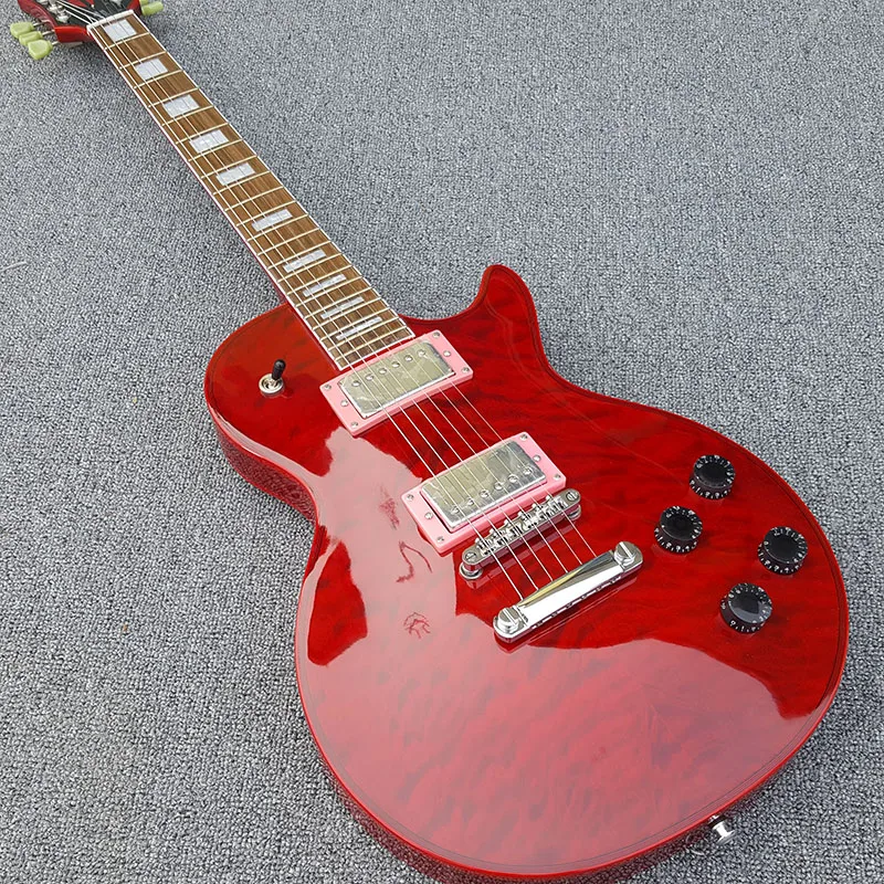 High quality China electric guitar,wine red electric guitars,Mahogany body ,Golden Hardware, free shipping
High quality China electric guitar,wine red electric guitars,Mahogany body ,Golden Hardware, free shipping