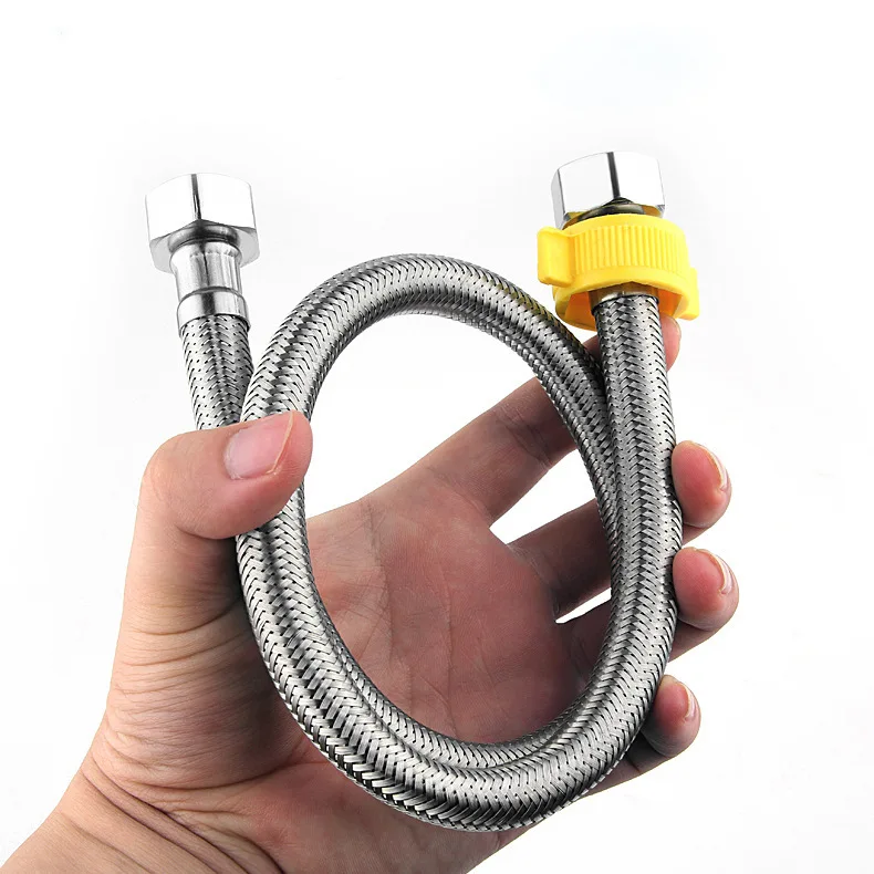Reliable 304 Stainless Steel Braided Hose for Faucets Ideal for Bathroom Kitchen Sink and Toilet Water Connector 20cm Length
Reliable 304 Stainless Steel Braided Hose for Faucets Ideal for Bathroom Kitchen Sink and Toilet Water Connector 20cm Length