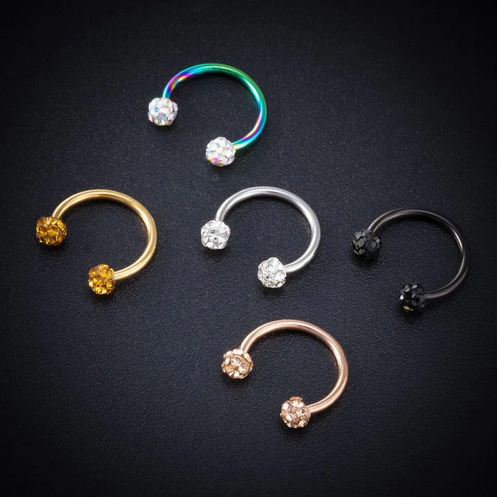 Party Earrings Women Lip Piercing Retainer Men Diamond Stainless Steel Body Jewelry Piercing Nose Ring Septum Rings
Party Earrings Women Lip Piercing Retainer Men Diamond Stainless Steel Body Jewelry Piercing Nose Ring Septum Rings