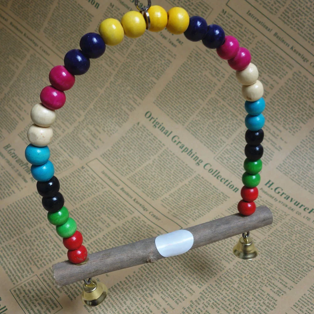 Colorful Bird Toy Parrot Swing Cage Toy Parakeet Cockatiel Budgie Lovebird Wooden Parrots Swings Toys Pet Supplies
Colorful Bird Toy Parrot Swing Cage Toy Parakeet Cockatiel Budgie Lovebird Wooden Parrots Swings Toys Pet Supplies