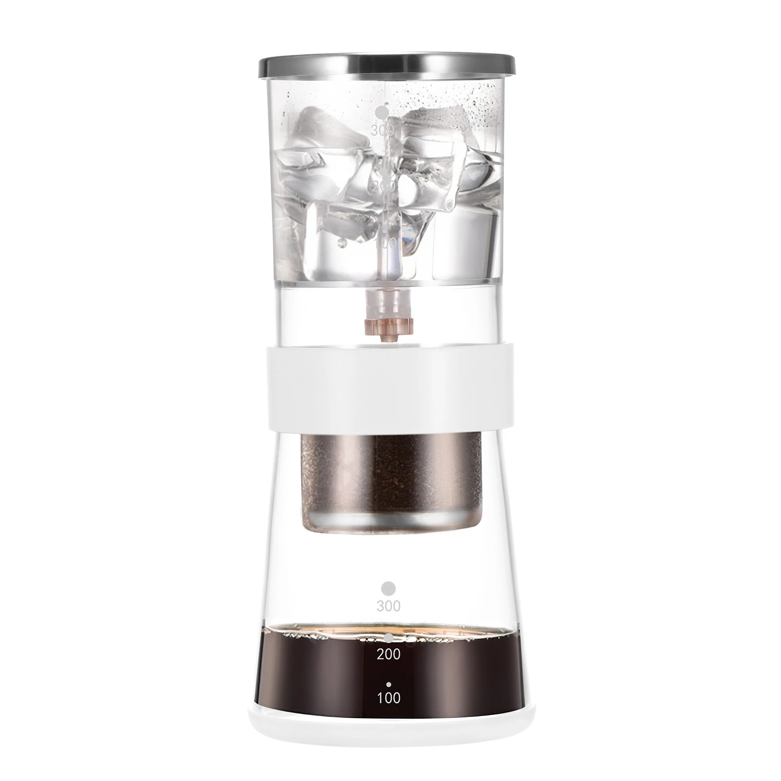 300ml Cold Brew Coffee Dripper Ice Drip Coffee Pot Coffee Maker Percolators Espresso Kitchen Barista Dripper
300ml Cold Brew Coffee Dripper Ice Drip Coffee Pot Coffee Maker Percolators Espresso Kitchen Barista Dripper