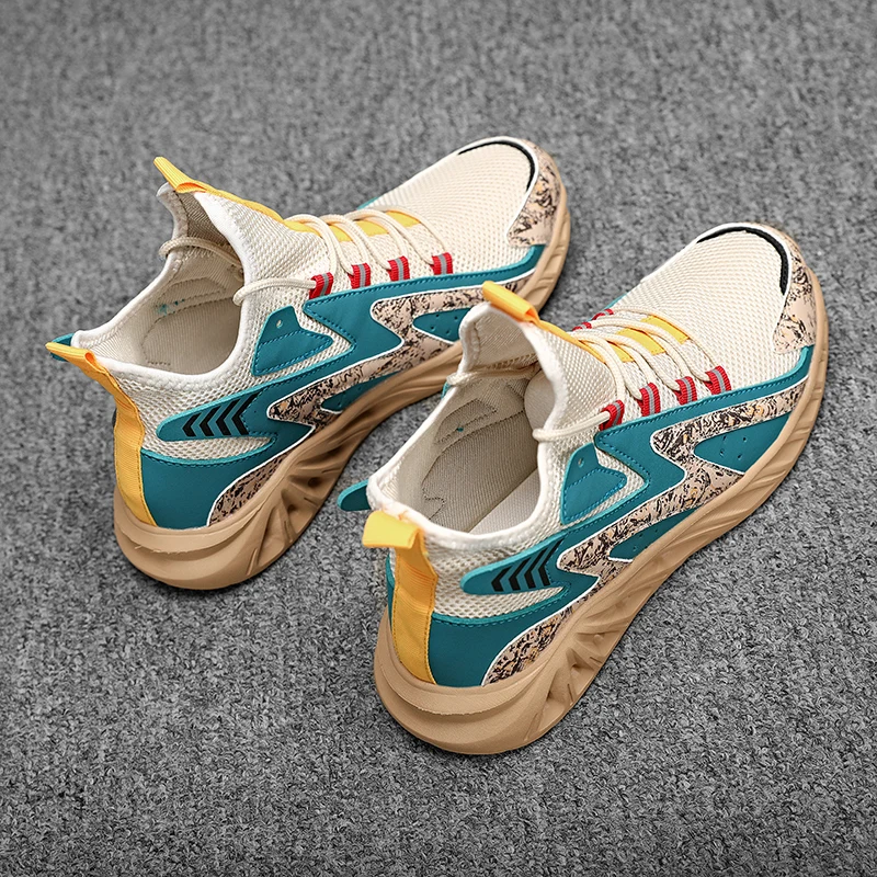 2022 New Breathable Running Sneakers Khaki Men's Athletic Shoes Outdoor Walking Stylish Trendy Big Size 39-46 Male Run Sneakers
2022 New Breathable Running Sneakers Khaki Men's Athletic Shoes Outdoor Walking Stylish Trendy Big Size 39-46 Male Run Sneakers