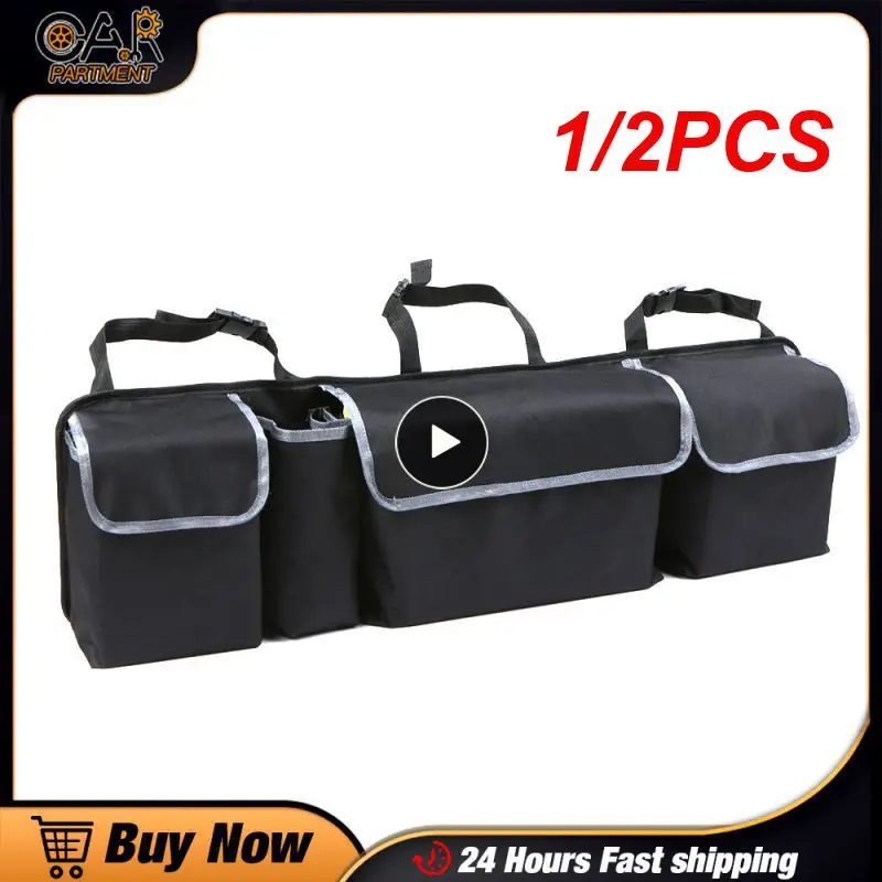 1/2PCS Universal Car Rear Seat Hanging Storage Bag Auto Waterproof Storage High Capacity Pocket Shape Seat Back Organizers Trunk
1/2PCS Universal Car Rear Seat Hanging Storage Bag Auto Waterproof Storage High Capacity Pocket Shape Seat Back Organizers Trunk