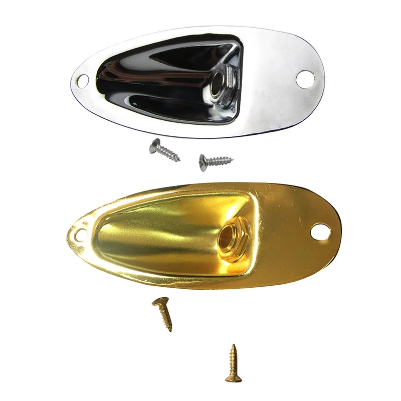 1pcs Boat Output Input Jack Plate Sockets for Fender Strat Guitar Replacement Parts
1pcs Boat Output Input Jack Plate Sockets for Fender Strat Guitar Replacement Parts