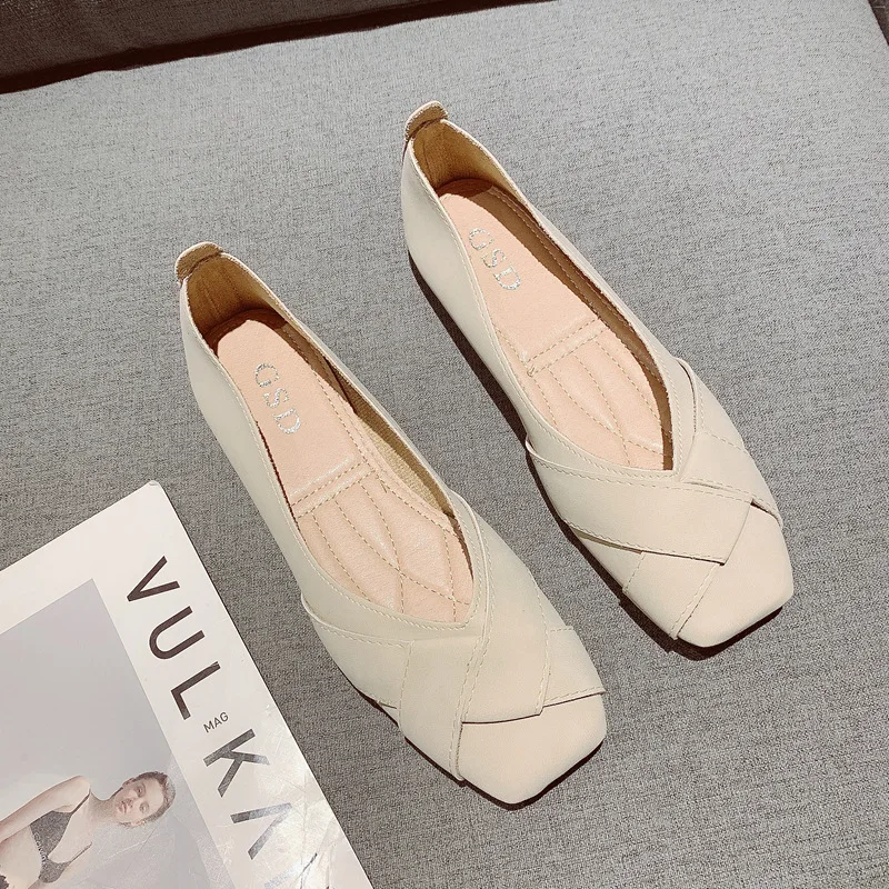 Simple and Comfortable Shoes Women's 2022 New Spring Fairy Wind Temperature Soft Bottom Women's Shoes Flat All-match Shoes
Simple and Comfortable Shoes Women's 2022 New Spring Fairy Wind Temperature Soft Bottom Women's Shoes Flat All-match Shoes