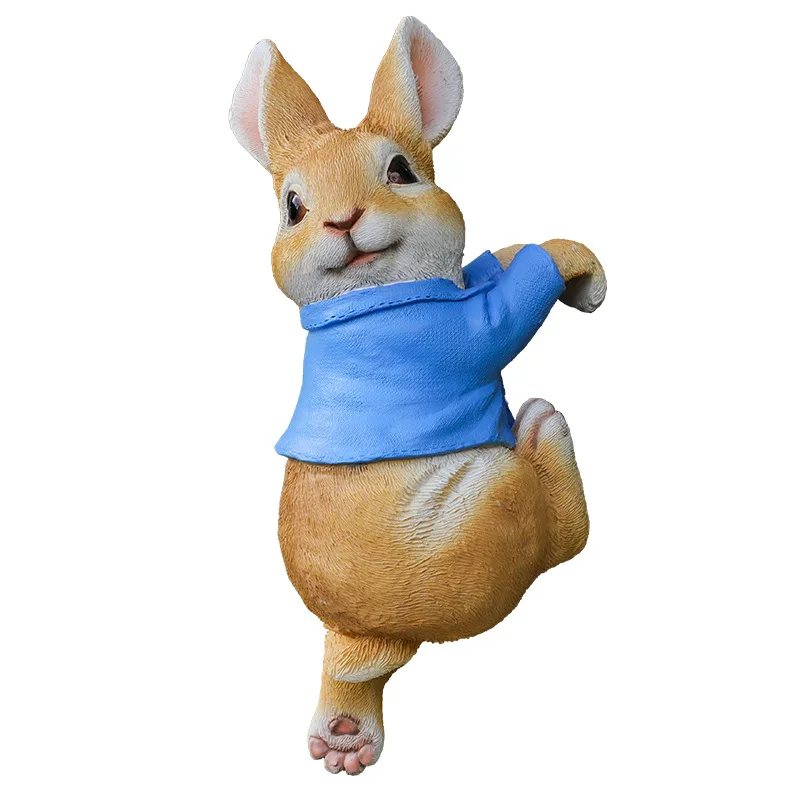Pastoral Garden Cartoon Rabbit Ornament Resin Animal Crafts Decoration Cute Ornament Gift Artwork
Pastoral Garden Cartoon Rabbit Ornament Resin Animal Crafts Decoration Cute Ornament Gift Artwork