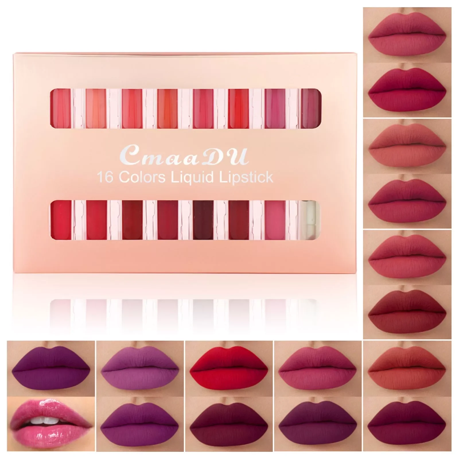 NEW2023 Pack Of 8 Lipsticks Nonstick Cup Waterproof Long Lasting Lip Gloss Velvet Lipstick Long Lasting Glitter Lip Balm Lip Glo
NEW2023 Pack Of 8 Lipsticks Nonstick Cup Waterproof Long Lasting Lip Gloss Velvet Lipstick Long Lasting Glitter Lip Balm Lip Glo