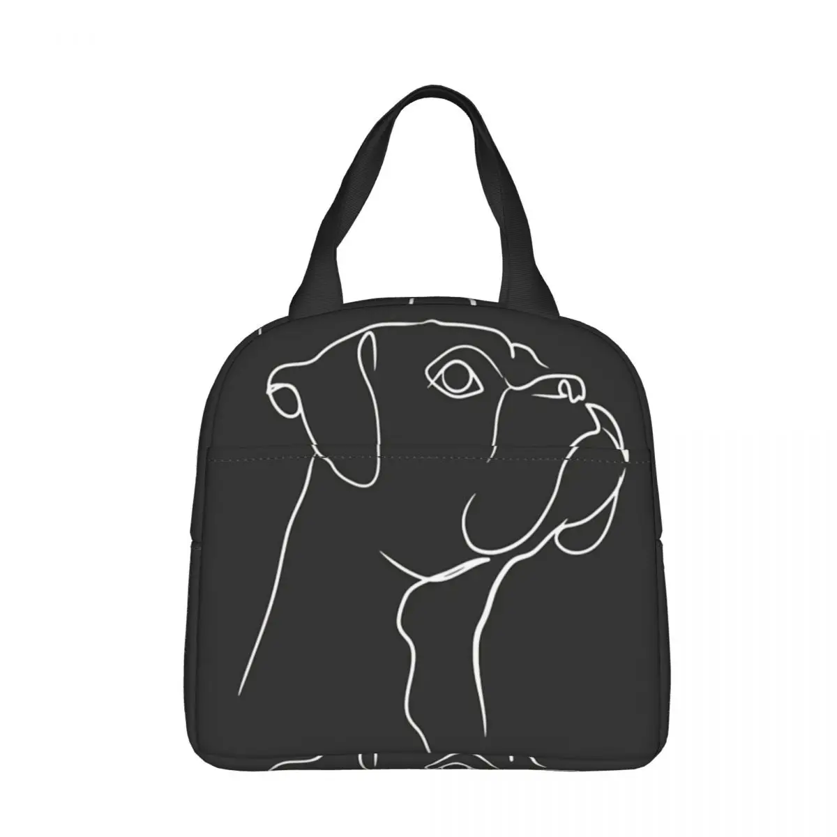 Boxer Dog Line Art Oxford Cloth Portable Bags French Bulldog Pet School Trip Lunch Hiking Debris Cooler Food Handbags
Boxer Dog Line Art Oxford Cloth Portable Bags French Bulldog Pet School Trip Lunch Hiking Debris Cooler Food Handbags