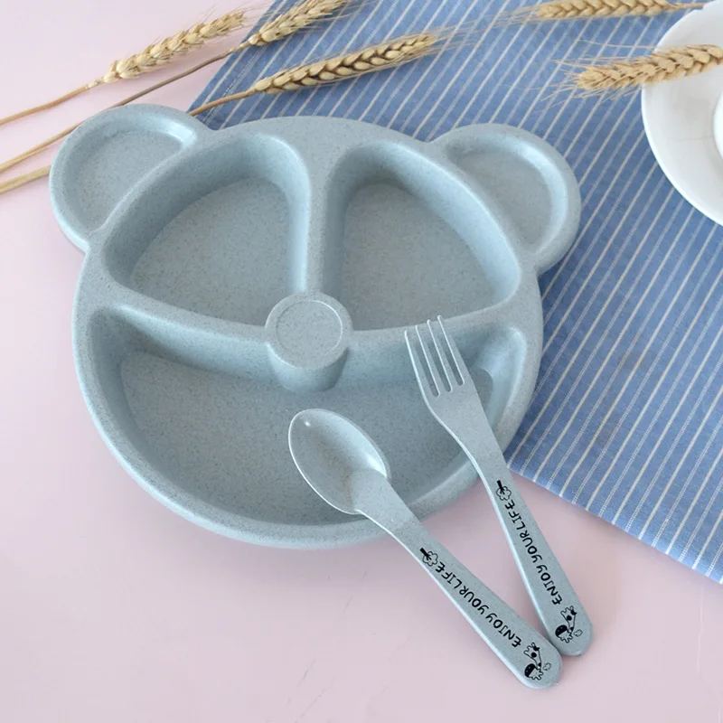 Baby Bowl+Spoon+Fork Feeding Food Tableware BPA Free Cartoon Bear Kids Dishes Baby Eating Dinnerware Set Anti-hot Training Plate
Baby Bowl+Spoon+Fork Feeding Food Tableware BPA Free Cartoon Bear Kids Dishes Baby Eating Dinnerware Set Anti-hot Training Plate