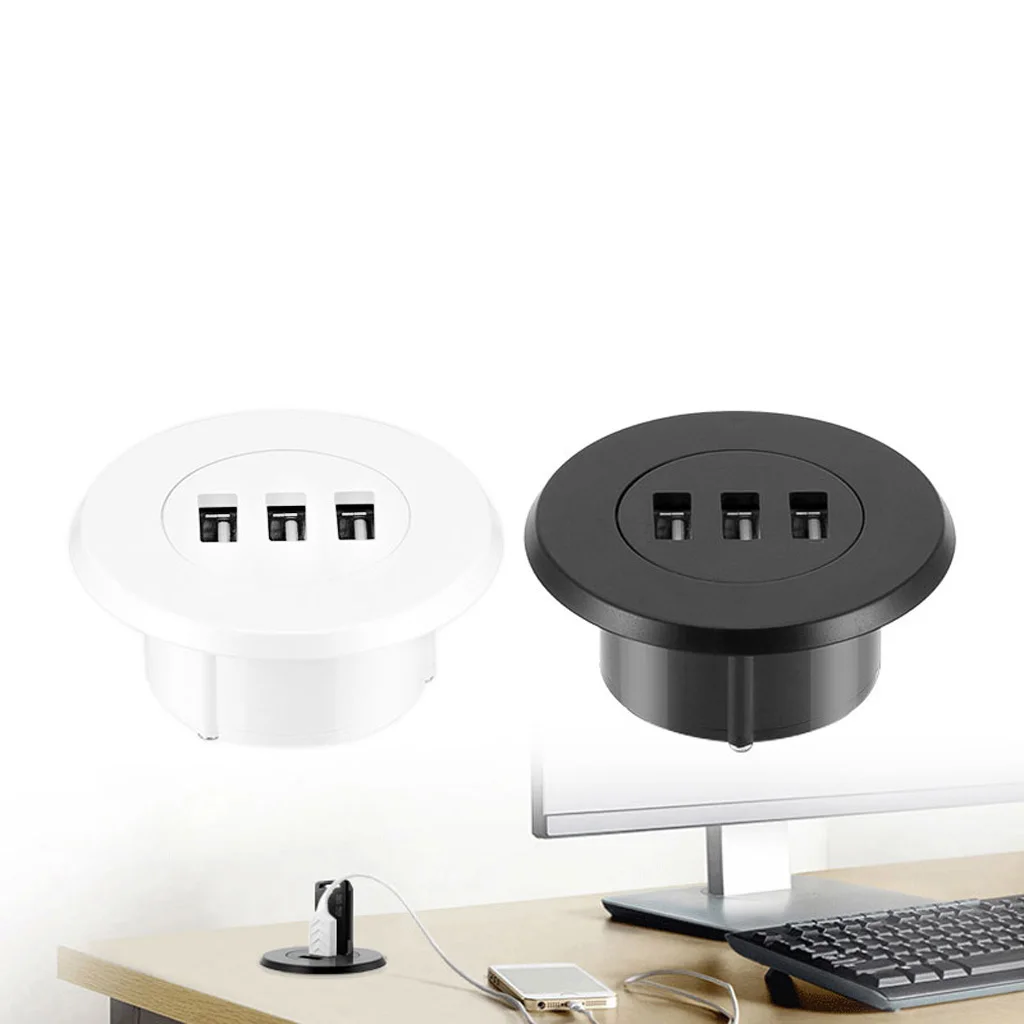 5cm Grommet Hole USB 2.0 Splitter with 3 Ports HUB Connect Mobile Phones Tablet Suitable for Office Home Desk Hole ≦5cm
5cm Grommet Hole USB 2.0 Splitter with 3 Ports HUB Connect Mobile Phones Tablet Suitable for Office Home Desk Hole ≦5cm